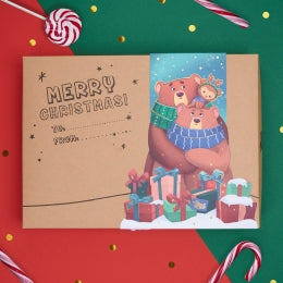 Christmas Coloring Gift Box