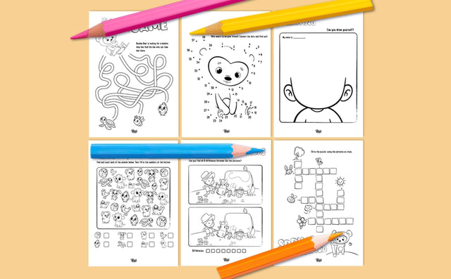 Free Printable Coloring & Activity Pages