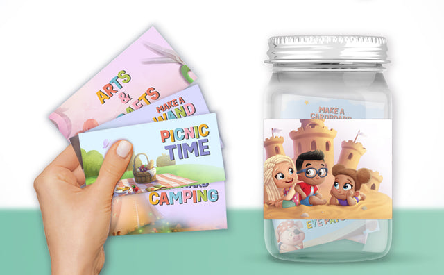 Free Personalized Adventure Jar For Three Siblings