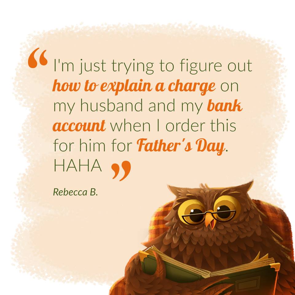 How to hide a Hooray Heroes daddy book purchase