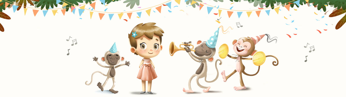 With these FREE personalized birthday accessories Hooray Heroes has your party covered from start to finish!