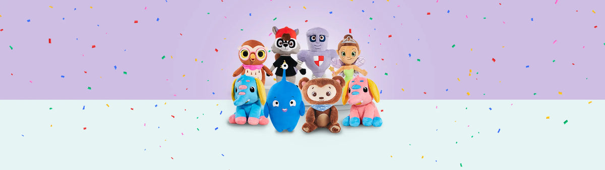 Surprise your kiddo with one of the plushies from our personalized books, and make reading twice the fun!