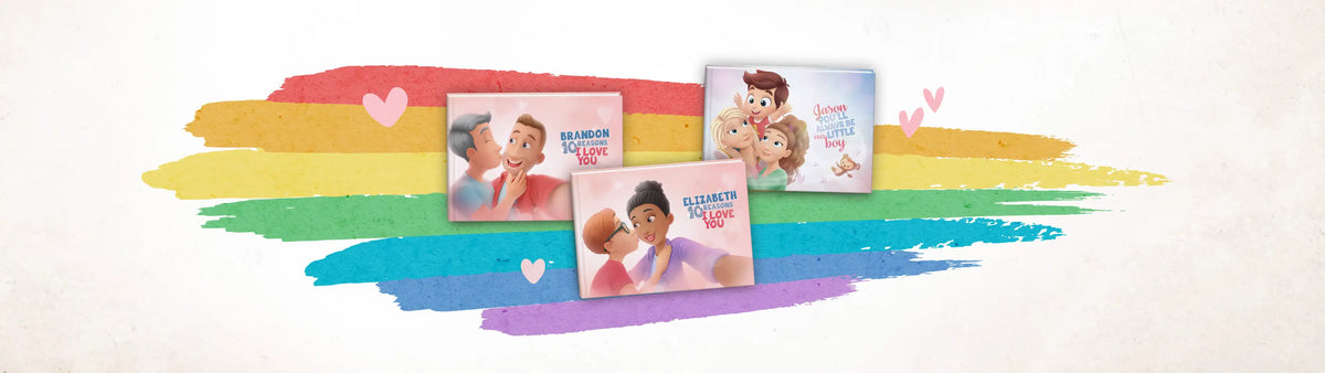Browse our selection of personalized books for same-sex couples and LGBT families. Everyone deserves to be the hero of their own story!