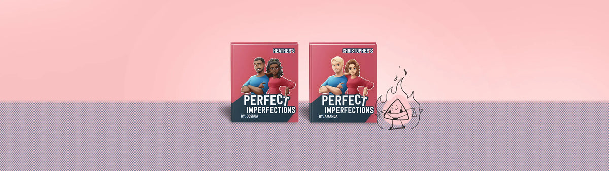 This, our newest “I Love You” book for couples, is just like your SO – full of little imperfections that you absolutely love. Name and personalize both of you in 10 super-relatable meme-inspired illustrations and heartfelt poems of your choice.