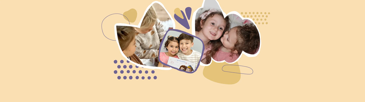 Personalized books for siblings, twins, friends or cousins.
