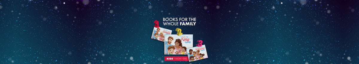 best personalized book for mom, dad and up to three kids