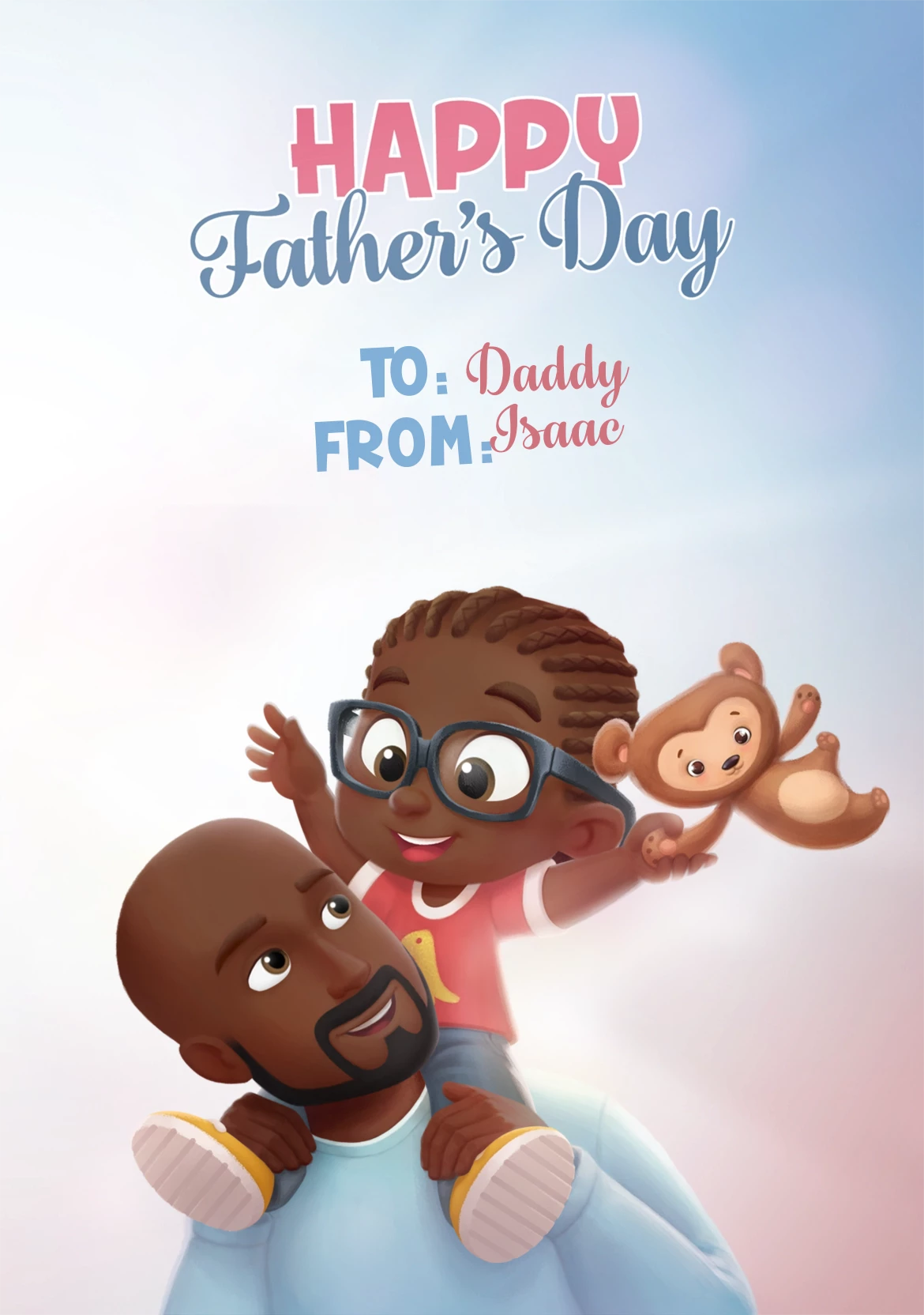 To Daddy, From Toni