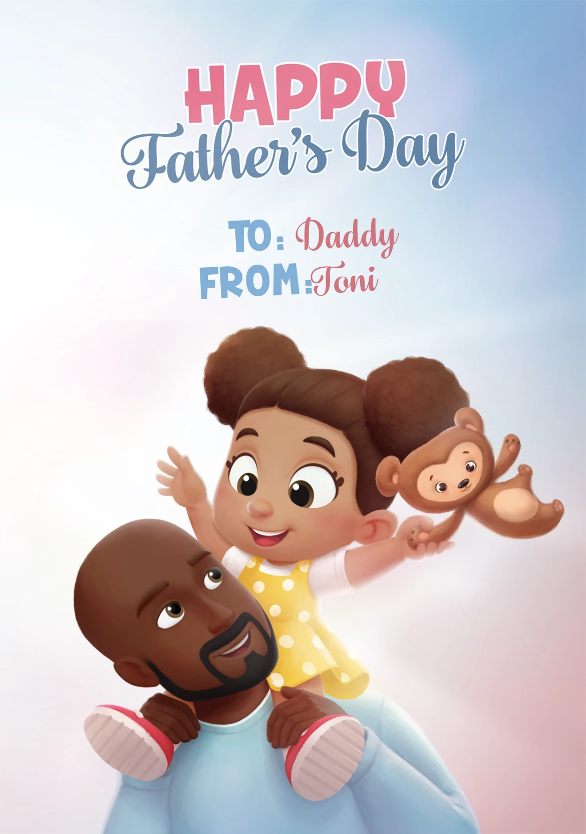 To Daddy, From Toni