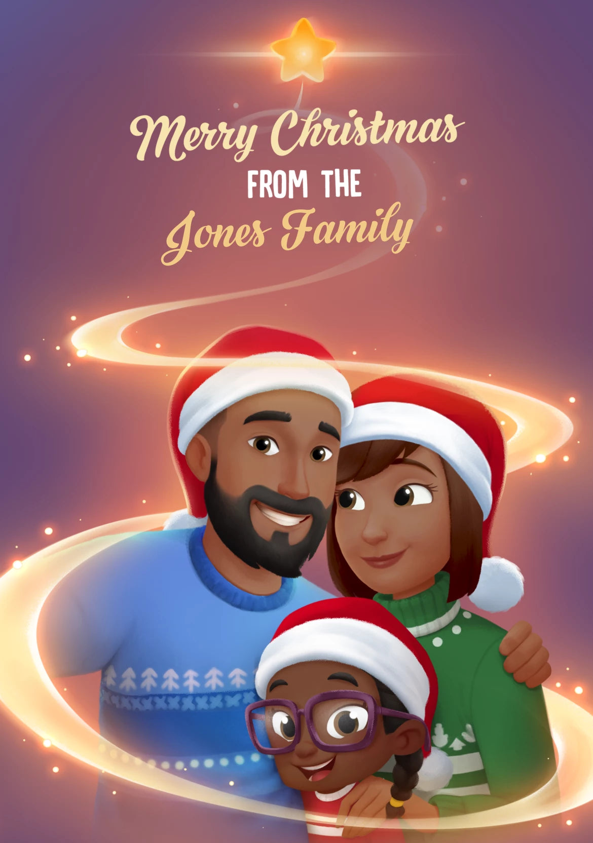 Merry Christmas From the Jones Family