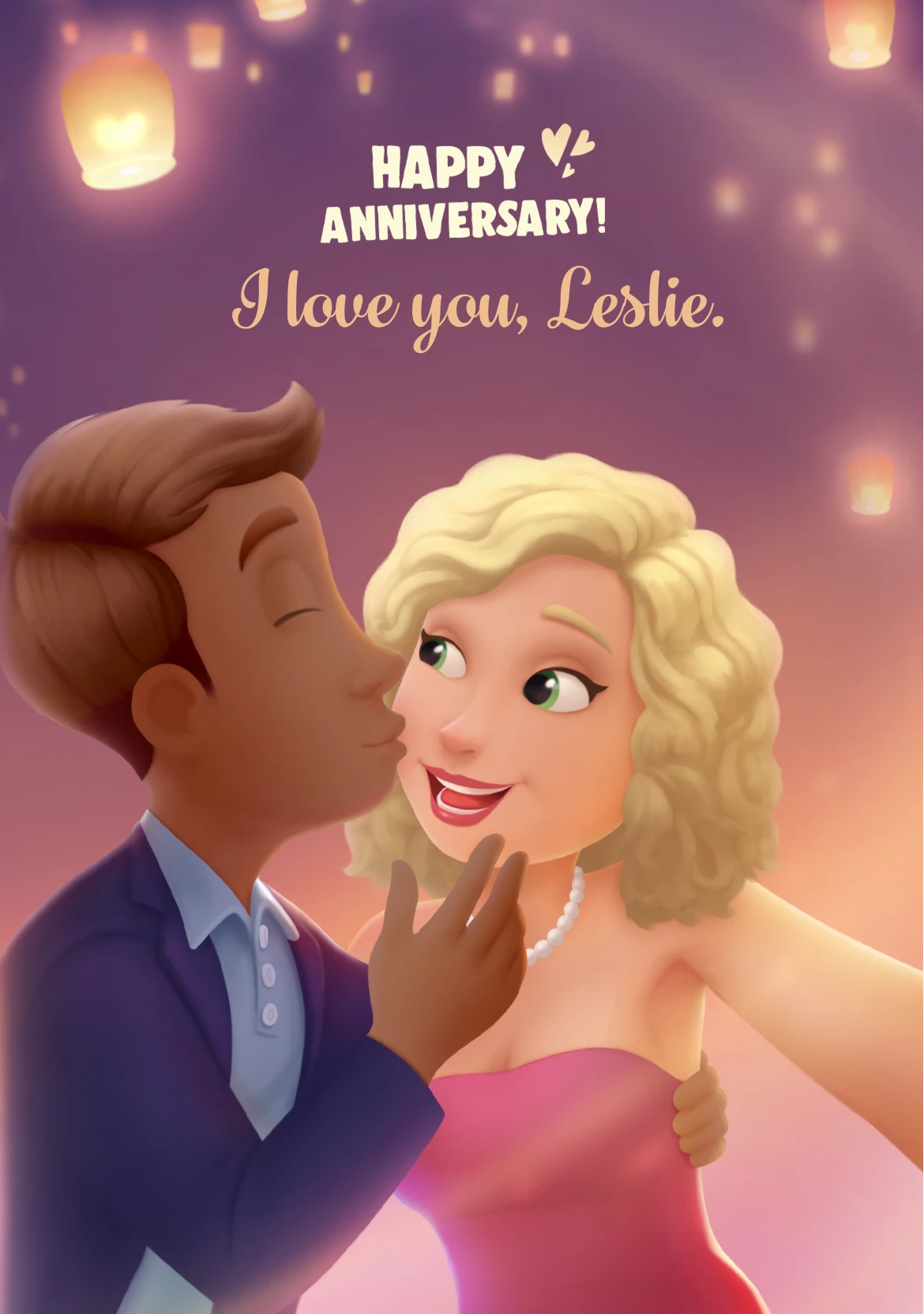 Happy Anniversary, Leslie
