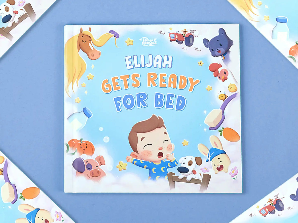 A new personalized baby book to help kids get ready for their bedtime routine.