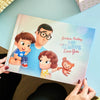 The cover of bestselling personalized book for dads and two kids.