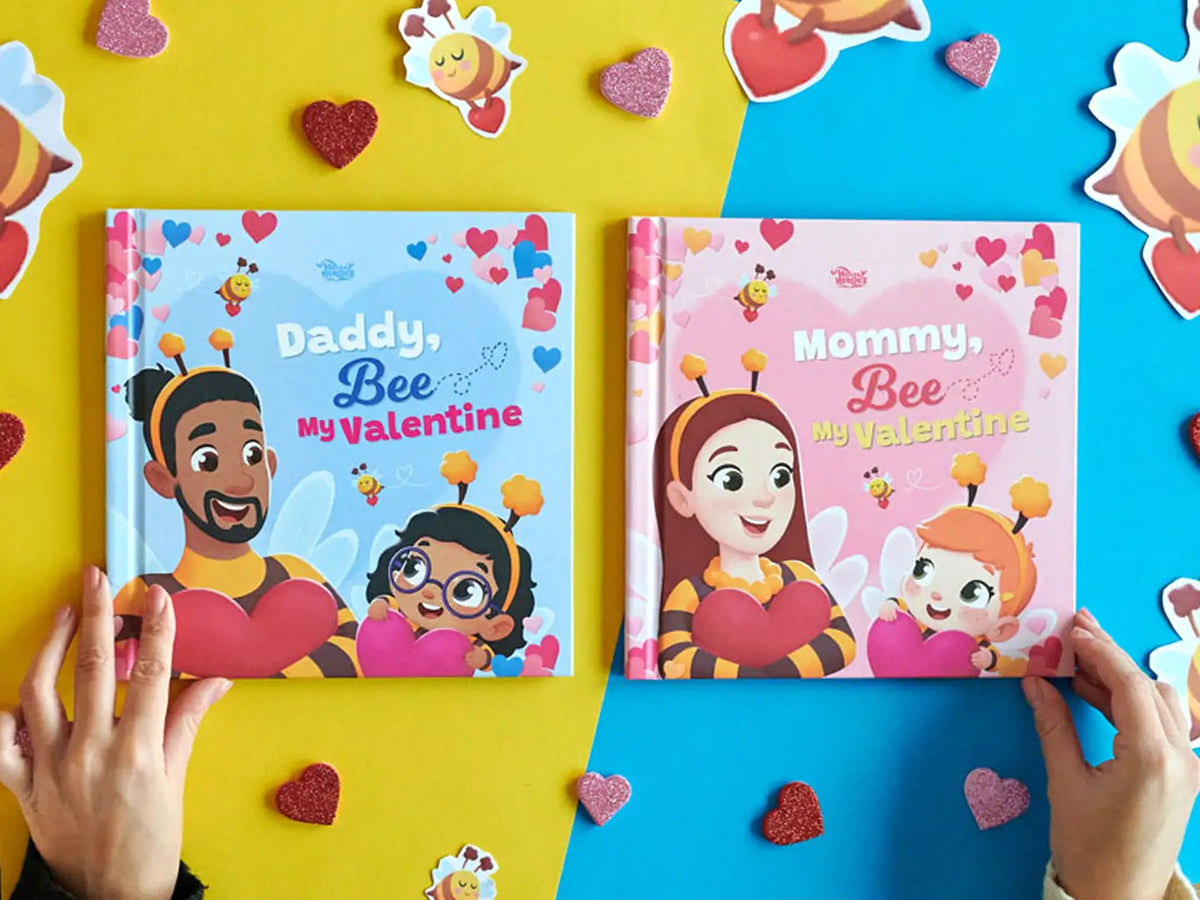 Custom book from kids for mom and dad are definitely the best gift for Valentine's Day.