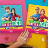 New personalized Valentine's day of jokes is available in two covers.