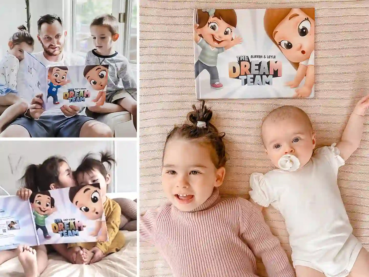 This personalized story book for kids is an interesting gift idea for kids, siblings, cousins.