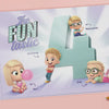 The cover of the amazing personalized book for four kids.