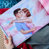 Beautiful illustration from the most unique anniversary gift for couples, the custom book for wife.