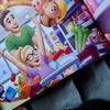 Illustration of how even shopping can be fun with the best partner, from the custom book for couples, which is also a great gift for Valentine’s Day.