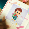 Take a look inside the book Mark goes to school which is a cute personalized gift for kids.