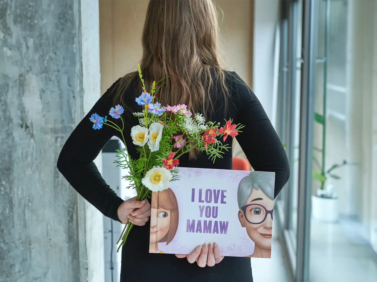 A perfect personalized gift for grandma and her grandkids.