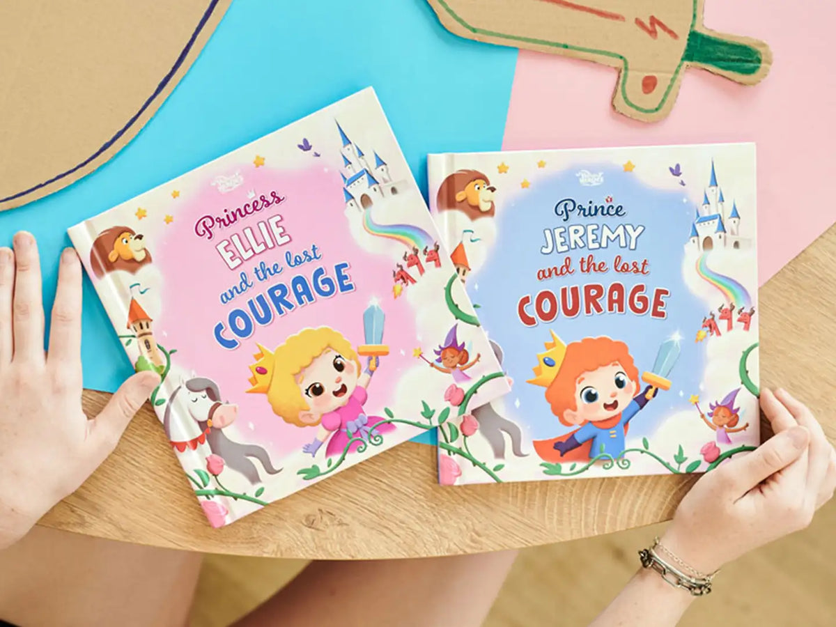Personalized book about courage is a great birthday gift.