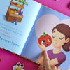Cute pages from personalized kids Valentine's day rhymes book.