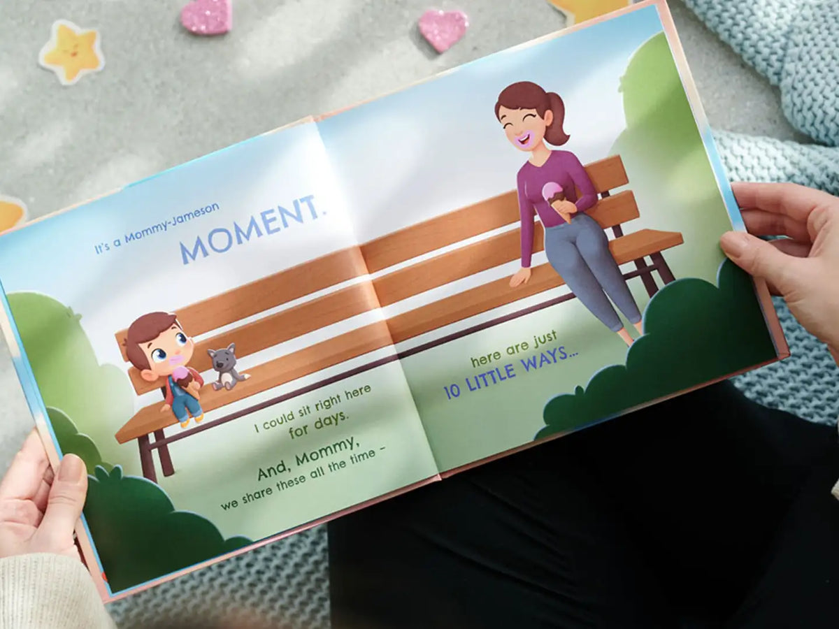 This cute little personalized book of simple rhymes will tell mommy just how much you love her.
