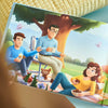 A story from personalized picture book about dad and his kids who are now older which is a great keepsake to have forever.