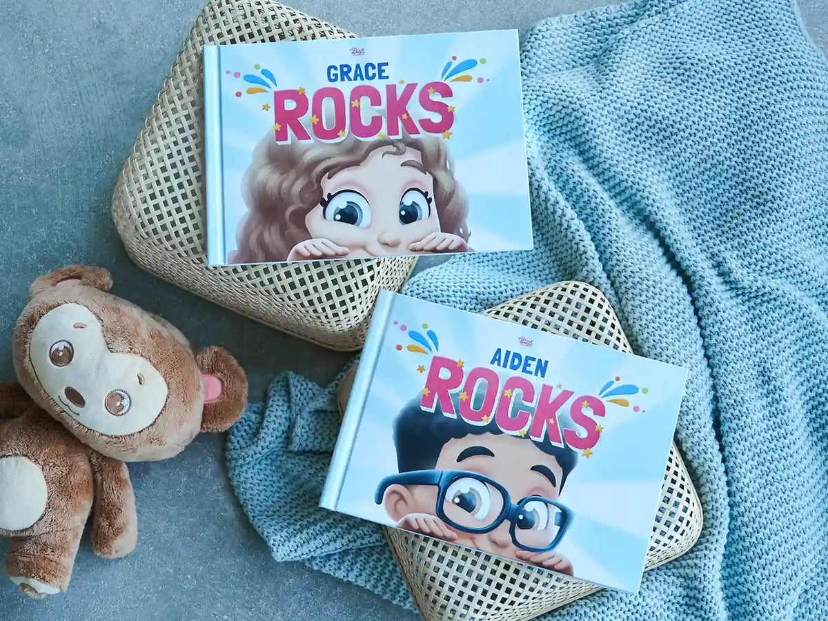 Our new personalized book Julie Rocks is a great book that highlights the amazing traits of the main character.