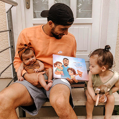 DIY gift for daddy, a custom made book for Father's Day, Valentine's Day or birthday.