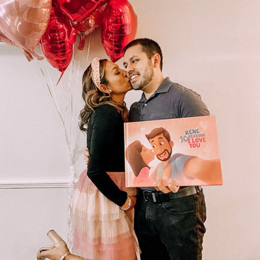Boyfriends, husbands, partners or soulmates will love this custom gift from Hooray Heroes.