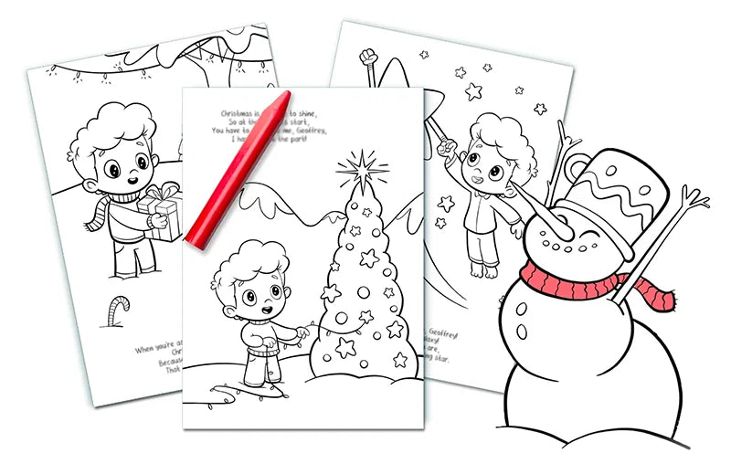 Free Christmas Coloring Book