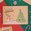 Christmas Coloring Gift Box