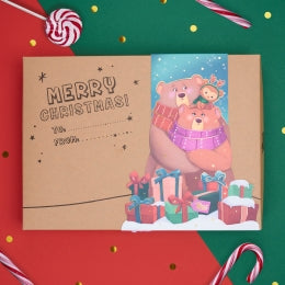 Christmas Coloring Gift Box