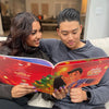 Make Santa bring the best Christmas gift to your partner: a personalized love book from Hooray Heroes.