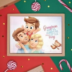 Christmas Coloring Gift Box