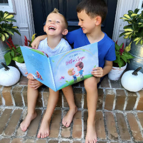 Fun birthday, Christmas, or Back to School gift for siblings - a personalized book for brothers and sisters