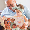 Unique, DIY Father's Day present for Grandpa, a personalized storybook for grandad and grandchild.