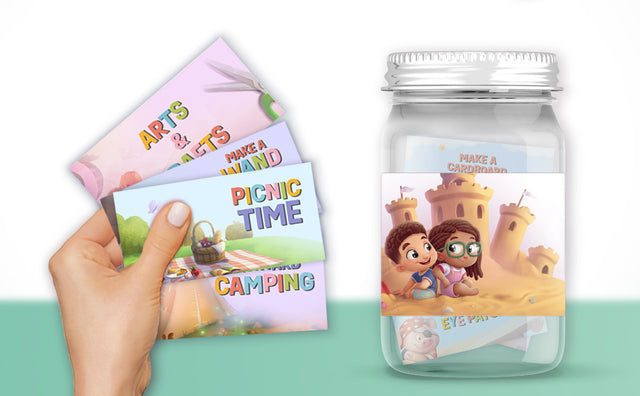 Free Personalized Adventure Jar for Two Kids