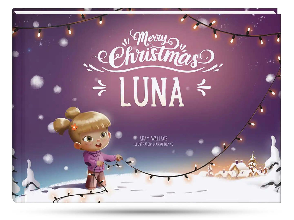 Santa's found the most heart-warmingly festive Christmas gift around - a personalized xmas book for kids. 