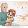 Unique, DIY Father's Day present for Grandpa, a personalized storybook for grandad and grandchild.