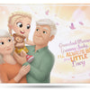 The best gift for grandma and grandpa for Mother or Father's Day, a personalized book about them and their grandkids.