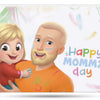 Amazing birthday, Mother's Day, Valentine's Day or Christmas present for Mommy, a personalized book from Dad and child.  