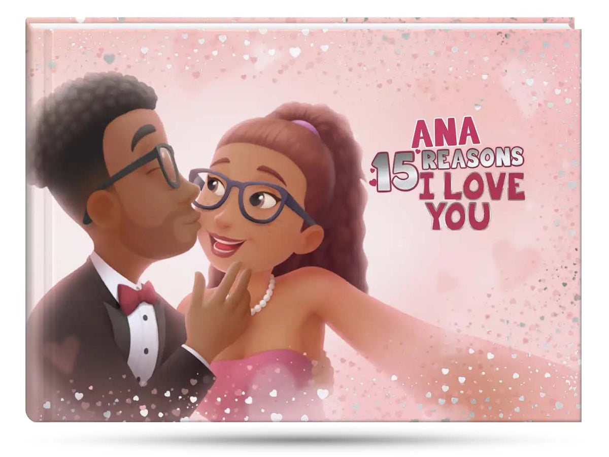 Cute christmas, birthday or valentine's day gift for boyfriend or husband - a deluxe custom love book
