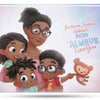 Emotional gift for Mommy and her children, a DIY book perfect for birthdays, Christmas, Mother's Day or Valentine's Day. 