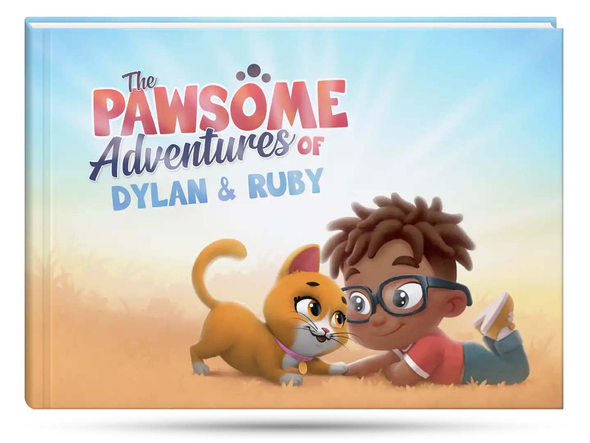 The best present for cat moms and dads of any age, a personalized book about their pets.