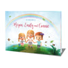 An amazing birthday, Christmas, or back to school gift for kids - a beautifully customized book for three siblings.