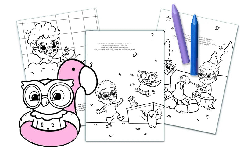 Free Milestones Coloring Book