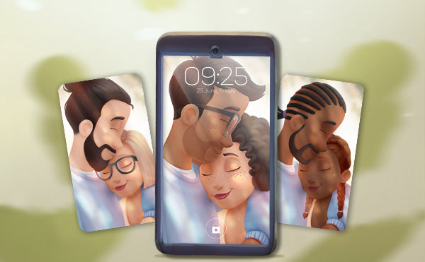 Free Personalized Mobile Wallpaper for Your Partner