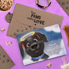 Paw Prints Dog Book Gift Wrap